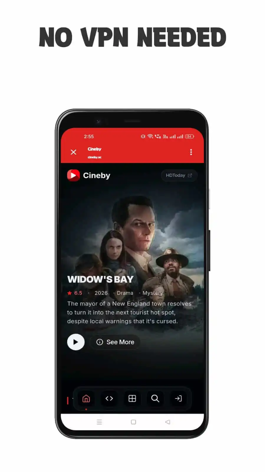 no vpn needed