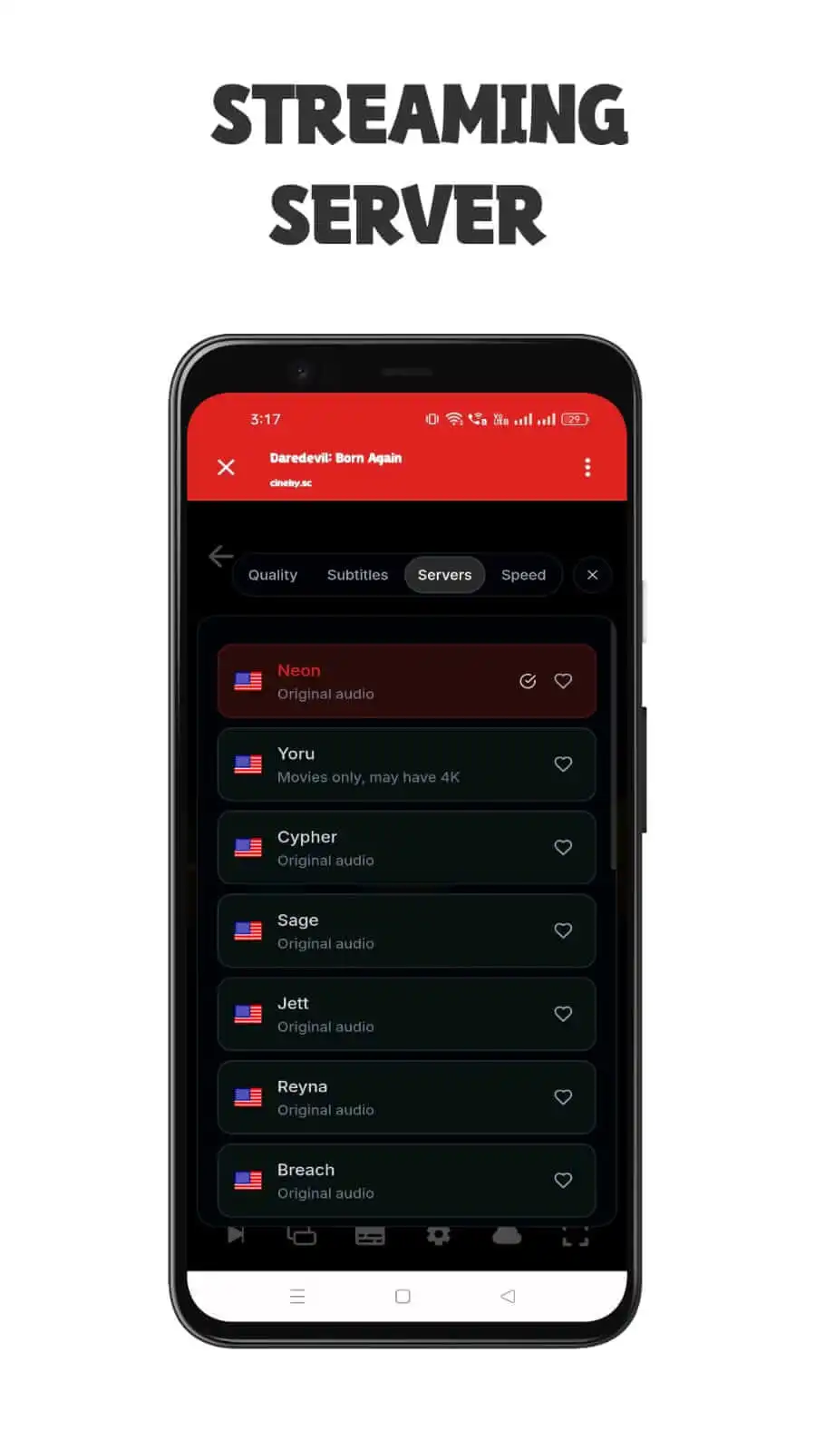 streaming server
