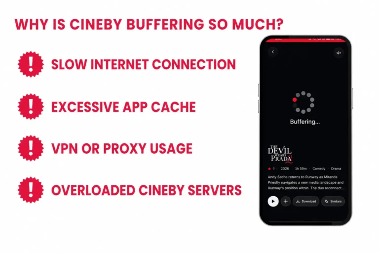 why cineby is buffering so much