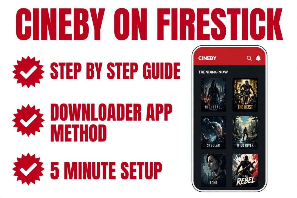 How to install Cineby on Firestick step by step