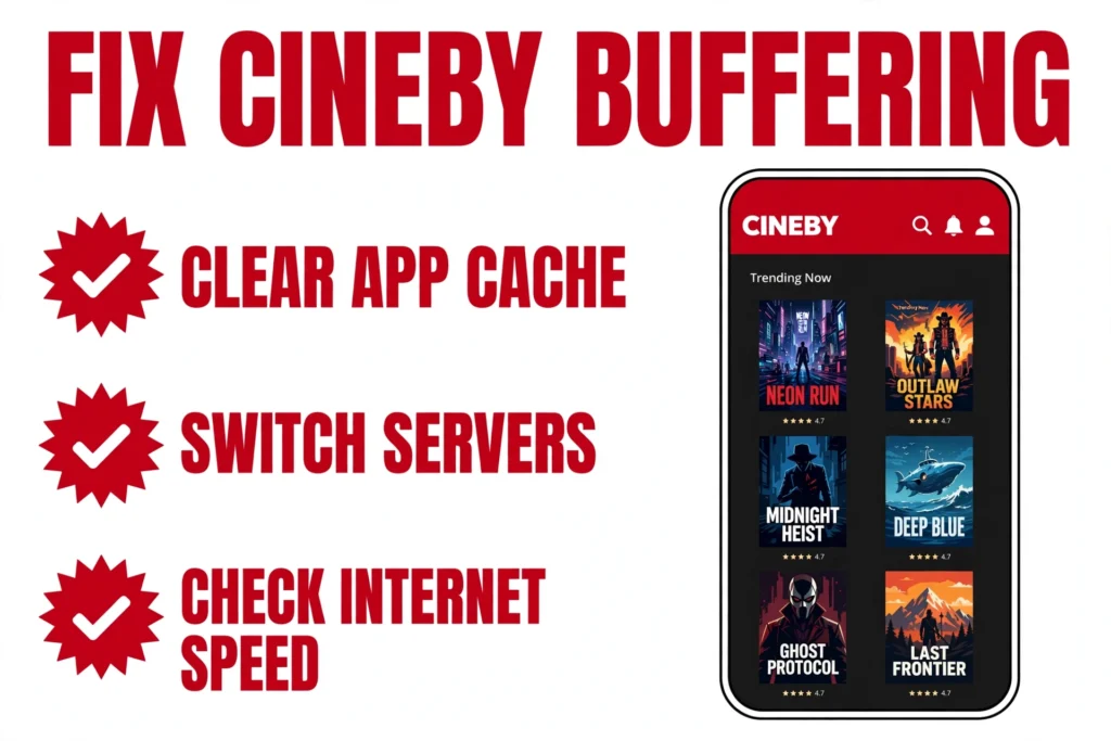Fix Cineby buffering and not working issues 2026