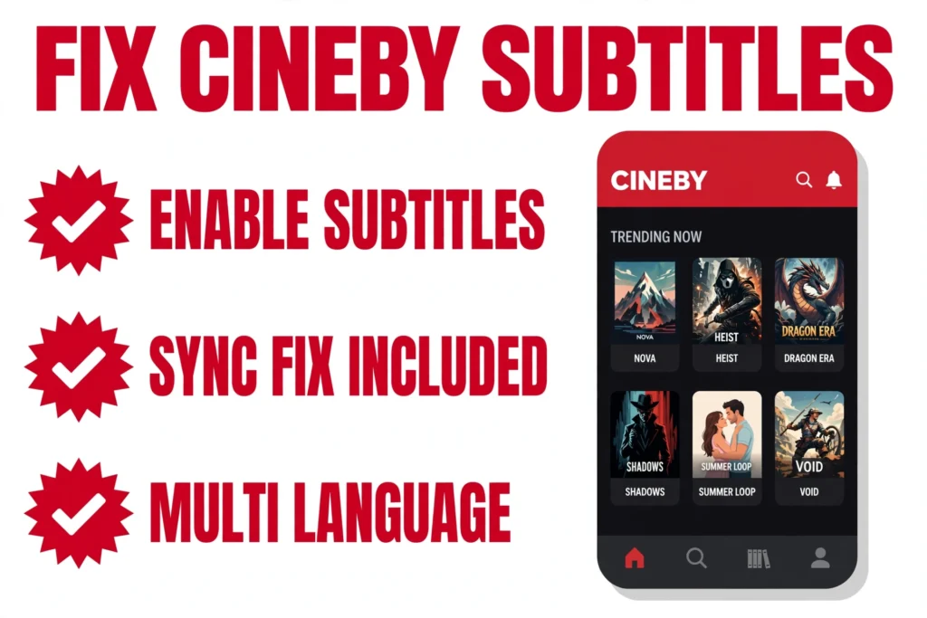Fix Cineby subtitles not working guide