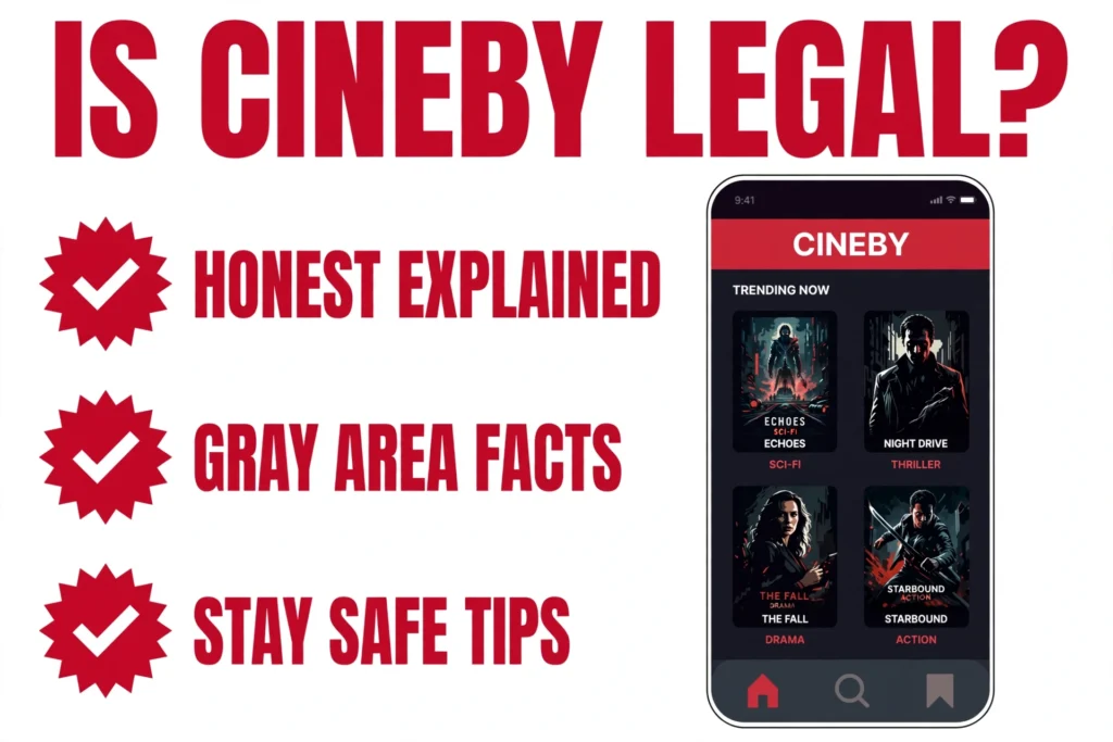 Is Cineby legal - honest legal guide 2026